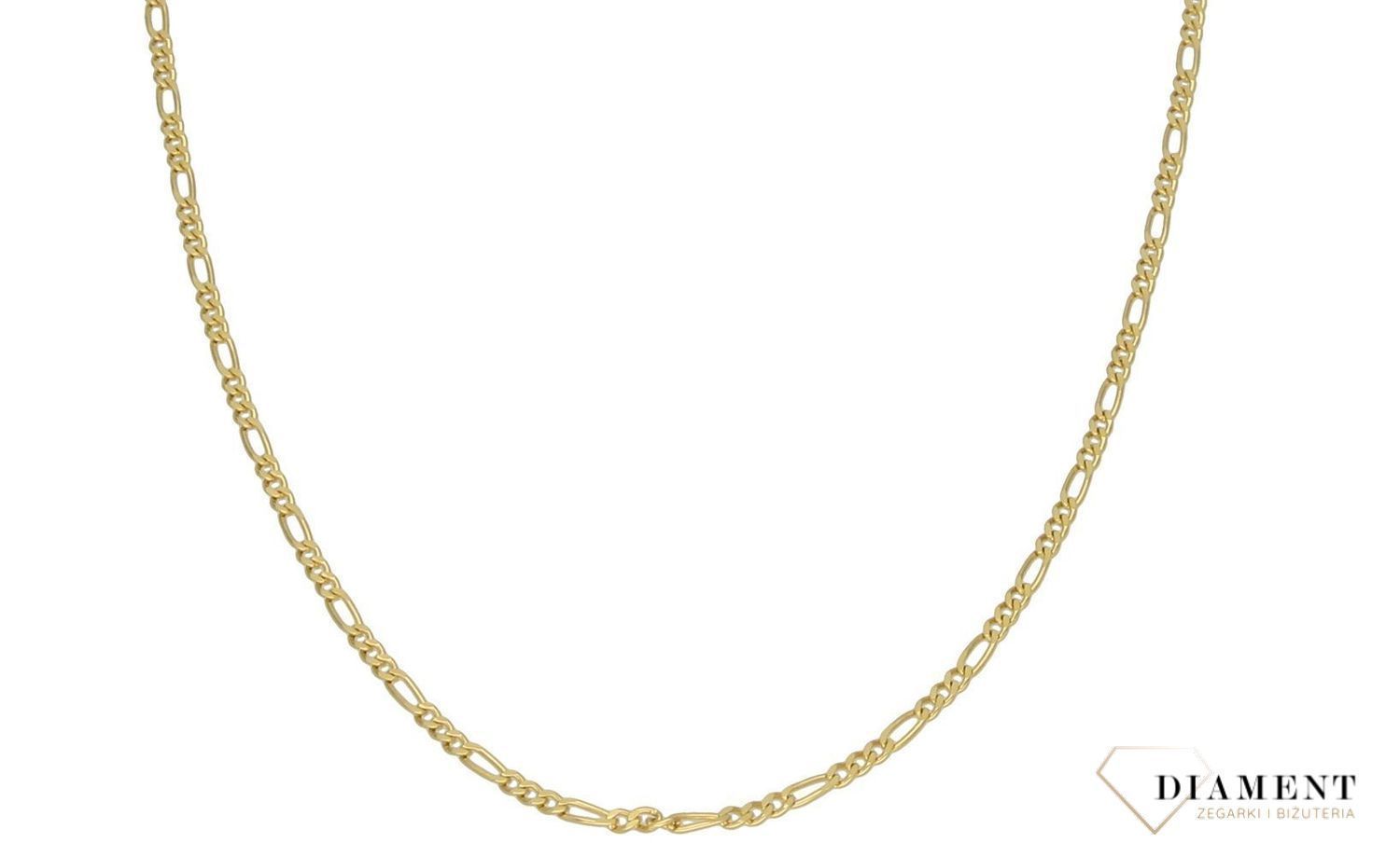 Złoty łańcuszek 333 figaro 1,5 mm S2Ł000000-478 333 1,5mm (2).jpg